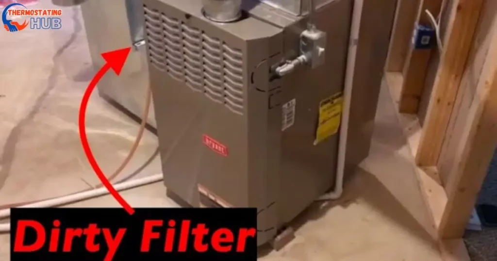 Dirty air filter