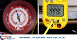 How to Fix Low Superheat High Subcooling