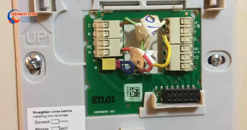 Wrong thermostat wiring